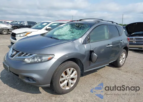 2013 Nissan Murano Sl из США, поврежденный, VIN JN8AZ1MWXDW321338